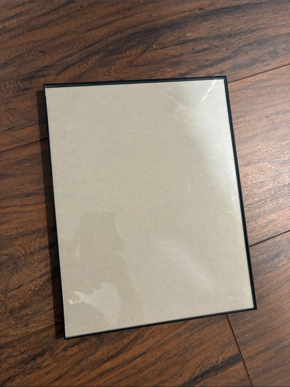 Minimal Black Frame with Neutral Insert